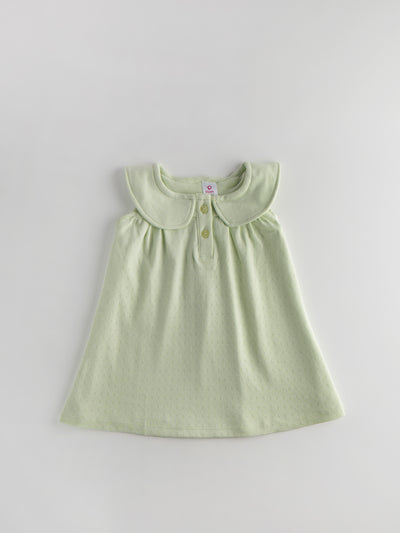 Comfy & Trendy Pointelle Dress for Newborn Girls