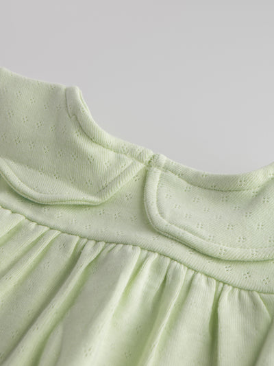 Comfy & Trendy Pointelle Dress for Newborn Girls