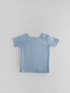 Comfy & Essential Front Knot Jhabla Top for Newborn Girls