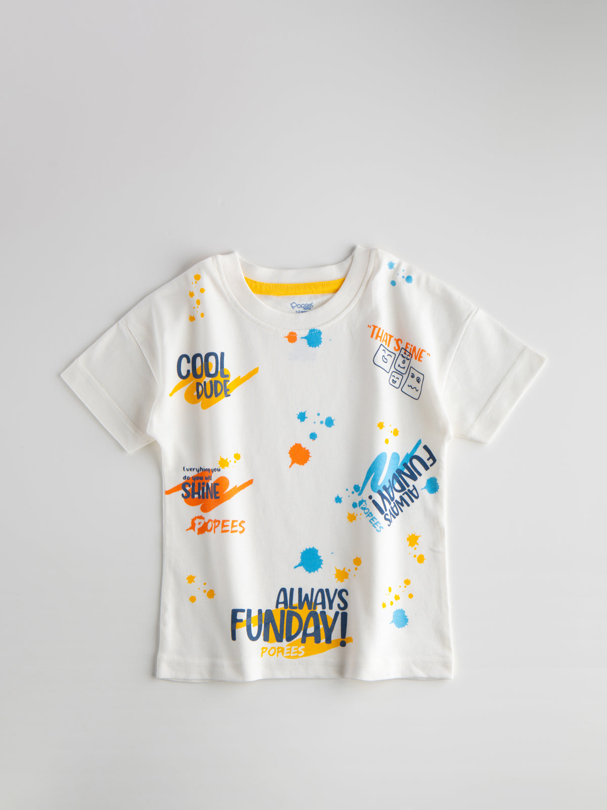 Popees Comfy & Versatile T-Shirt (1-8 Years) for Boys
