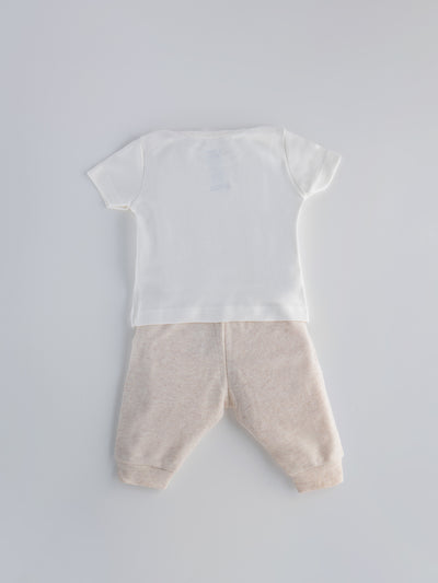 Comfy & Cute Coordinated Set for Newborn Boys