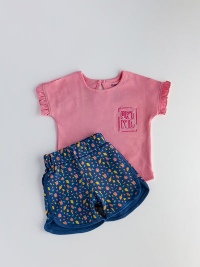 Comfy & Cute Coordinated Set for Girls