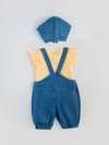 Trendy & Stylish Dungaree Set for Newborn Girls