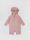 Comfy & Cute Hooded Full Sleeve Romper for Boys