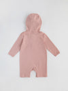 Comfy & Cute Hooded Full Sleeve Romper for Boys