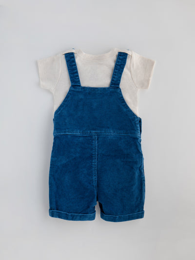 Trendy & Skin-friendly Dungaree Set for Boys