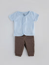 Skin-friendly & Comfy Coordinated Set for Newborn Boys