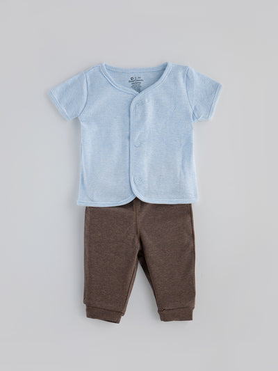 Skin-friendly & Comfy Coordinated Set for Newborn Boys