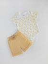 Stylish & Skin-friendly Bodysuit Cord Set for Boys