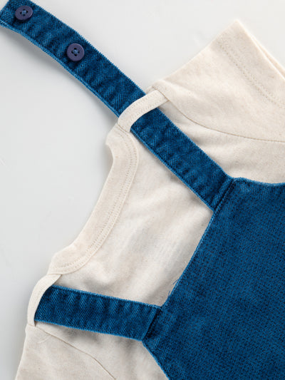 Trendy & Skin-friendly Dungaree Set for Boys