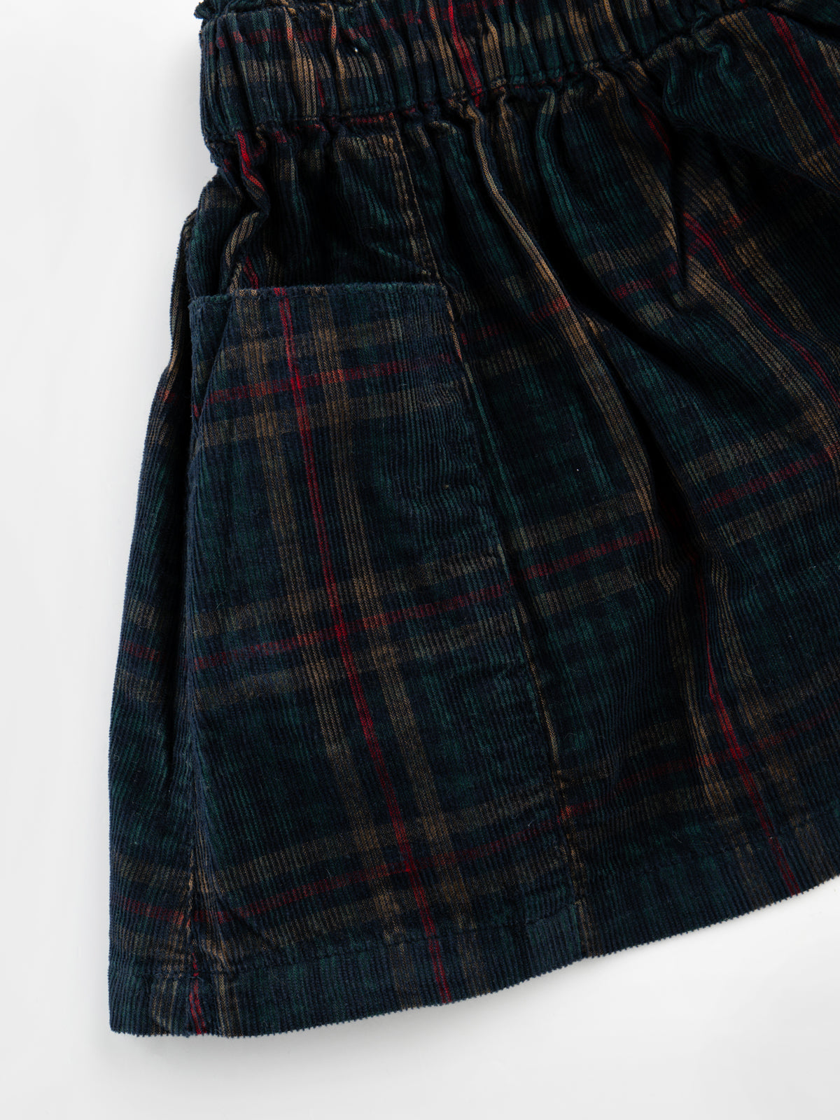 Popees Full Sleeve Top & Check Skirt Set (1-6 Years) for Girls