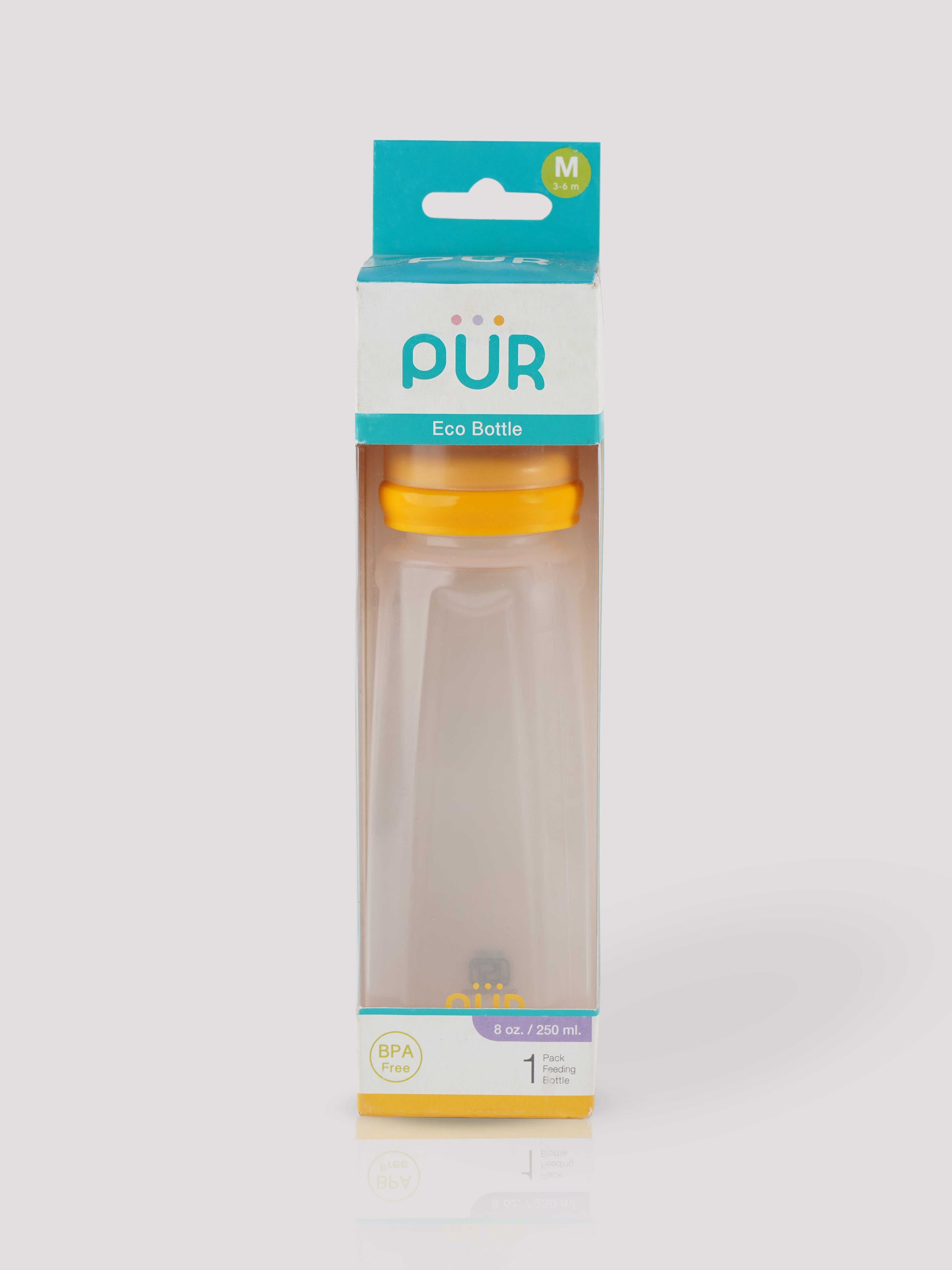 Trendy & Narrow Neck Feeding Bottle- 250ml