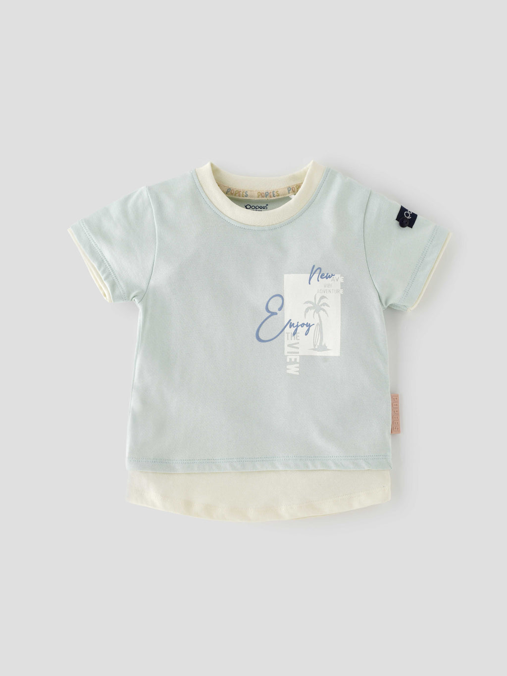 Popees Stylish Mock Layered Chest Printed T-Shirt (1-8 Years) for Boys