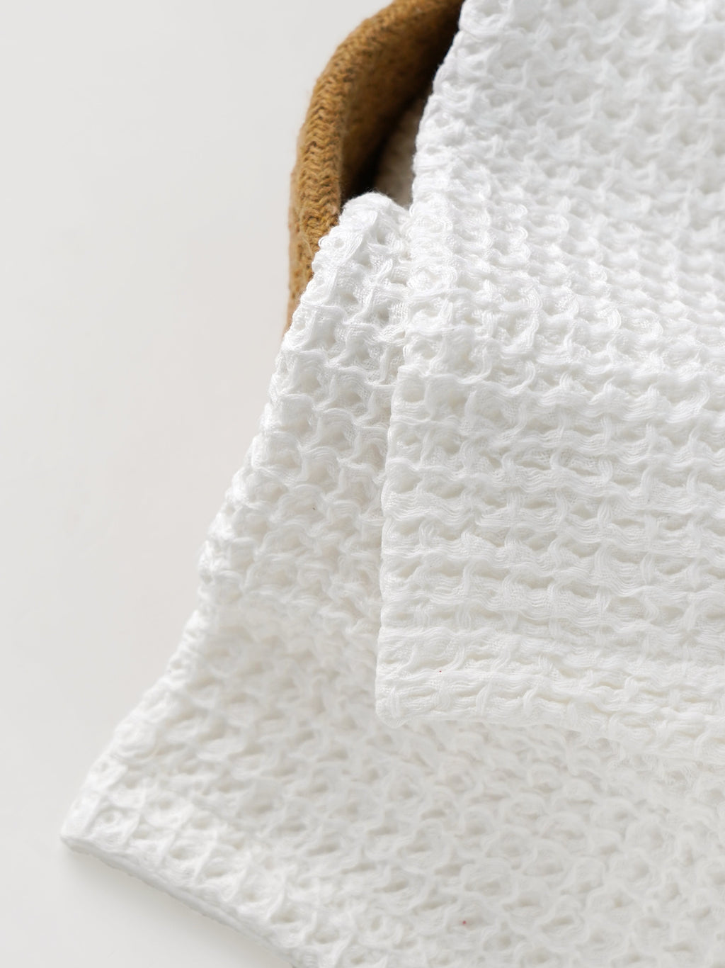 Waffle Weave-Textured Hand Towel for Newborn baby - 60cm X 43cm