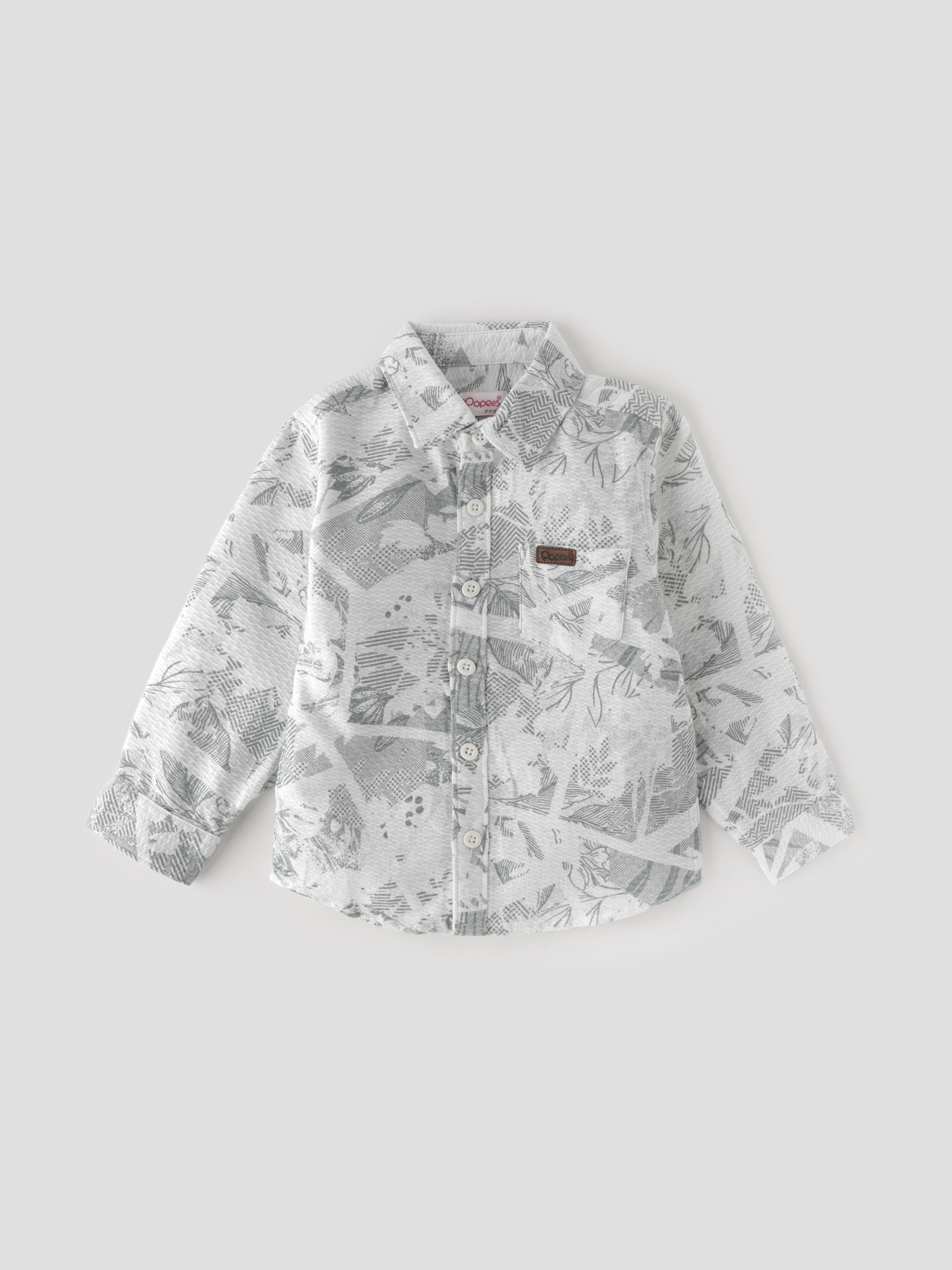 Popees Adorable Full Sleeve Printed Shirt (1-8 Years) for Boys