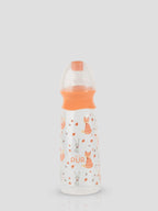 Printed & Narrow Neck Feeding Bottle- 250ml (color may vary depending on availability)