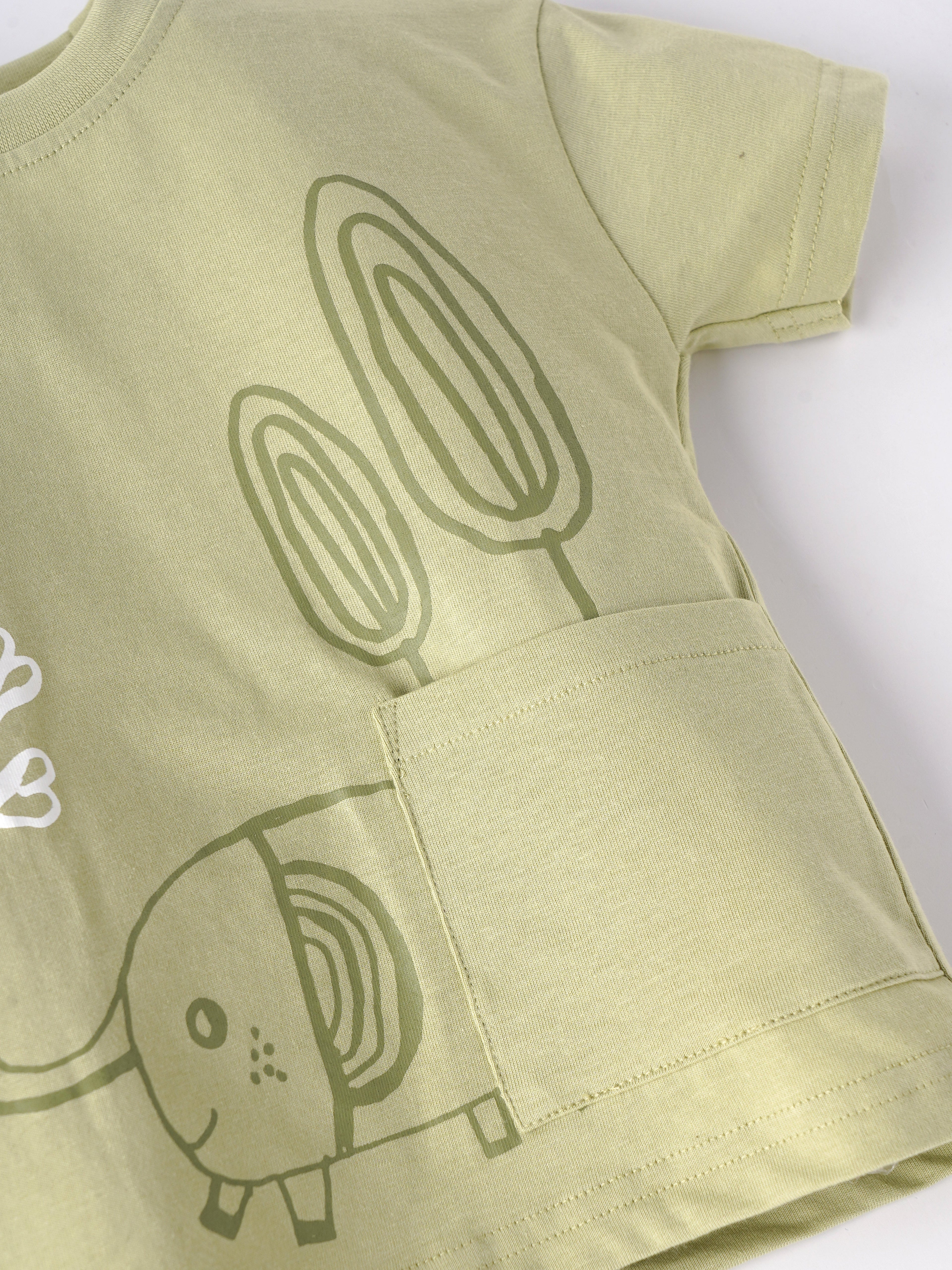 Popees Half Sleeve Comfy Printed T Shirt (1-8 Years) for Boys