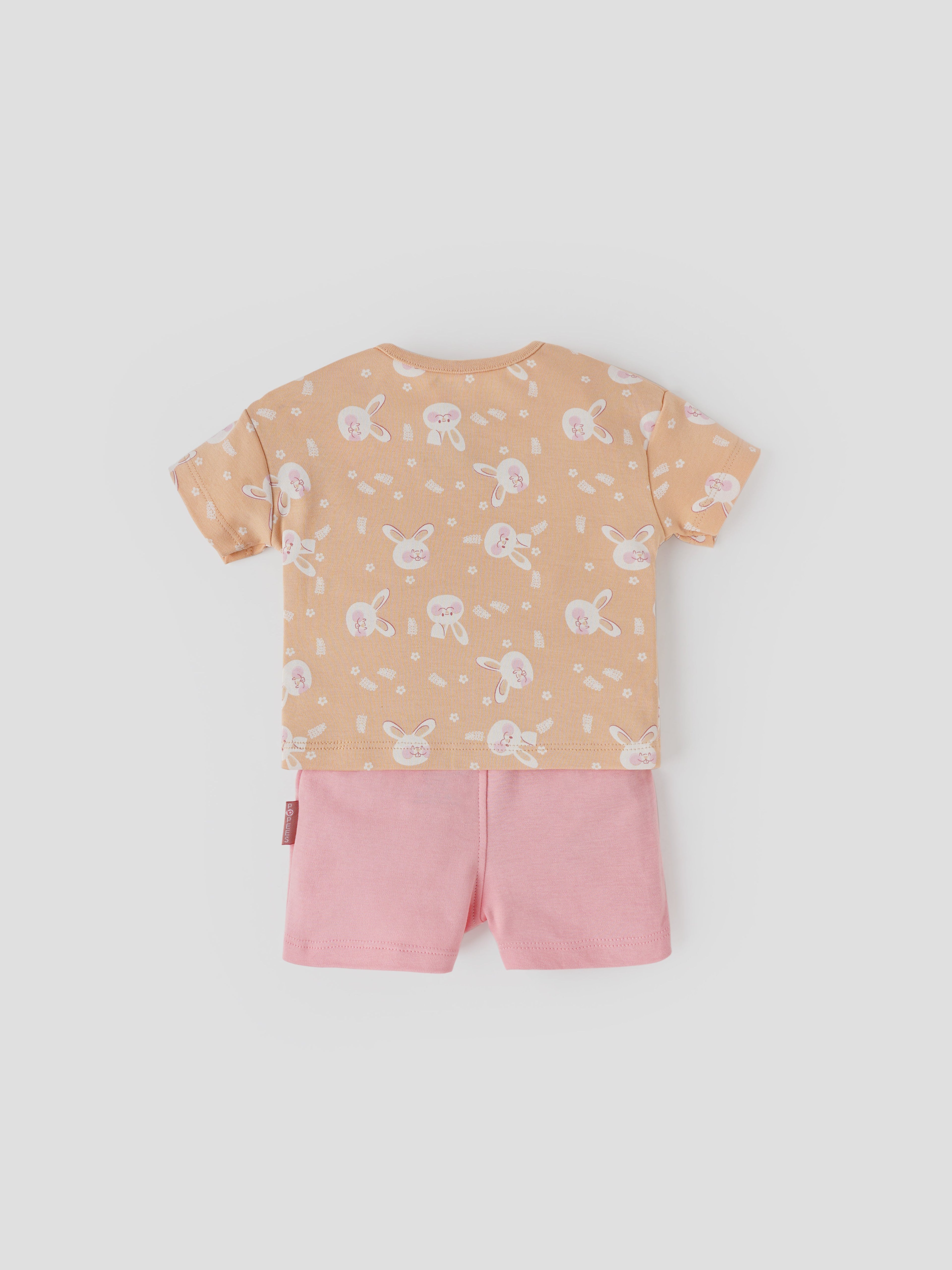 Popees Cotton Coordinated Set for Baby Girls (0–9 Months) – Comfy & Cute Outfit