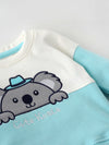 Comfy & Stylish Embroidered Cut and Sew Sweat Shirt for Boys