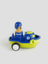 Playful Free Wheeling Speed Boat Toy for Babies