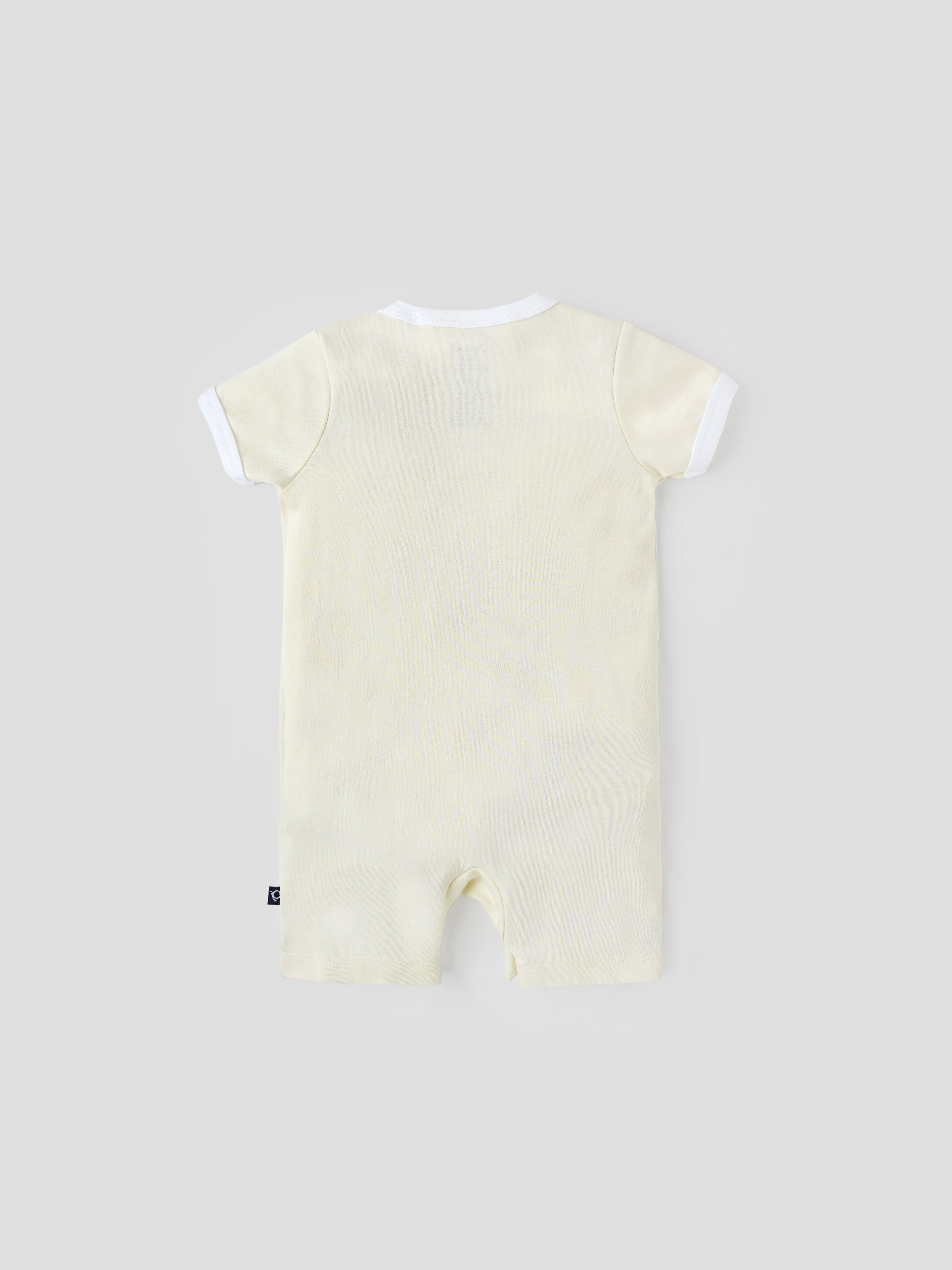 Popees Half Sleeve Romper (0–6 Months) for Baby Boys
