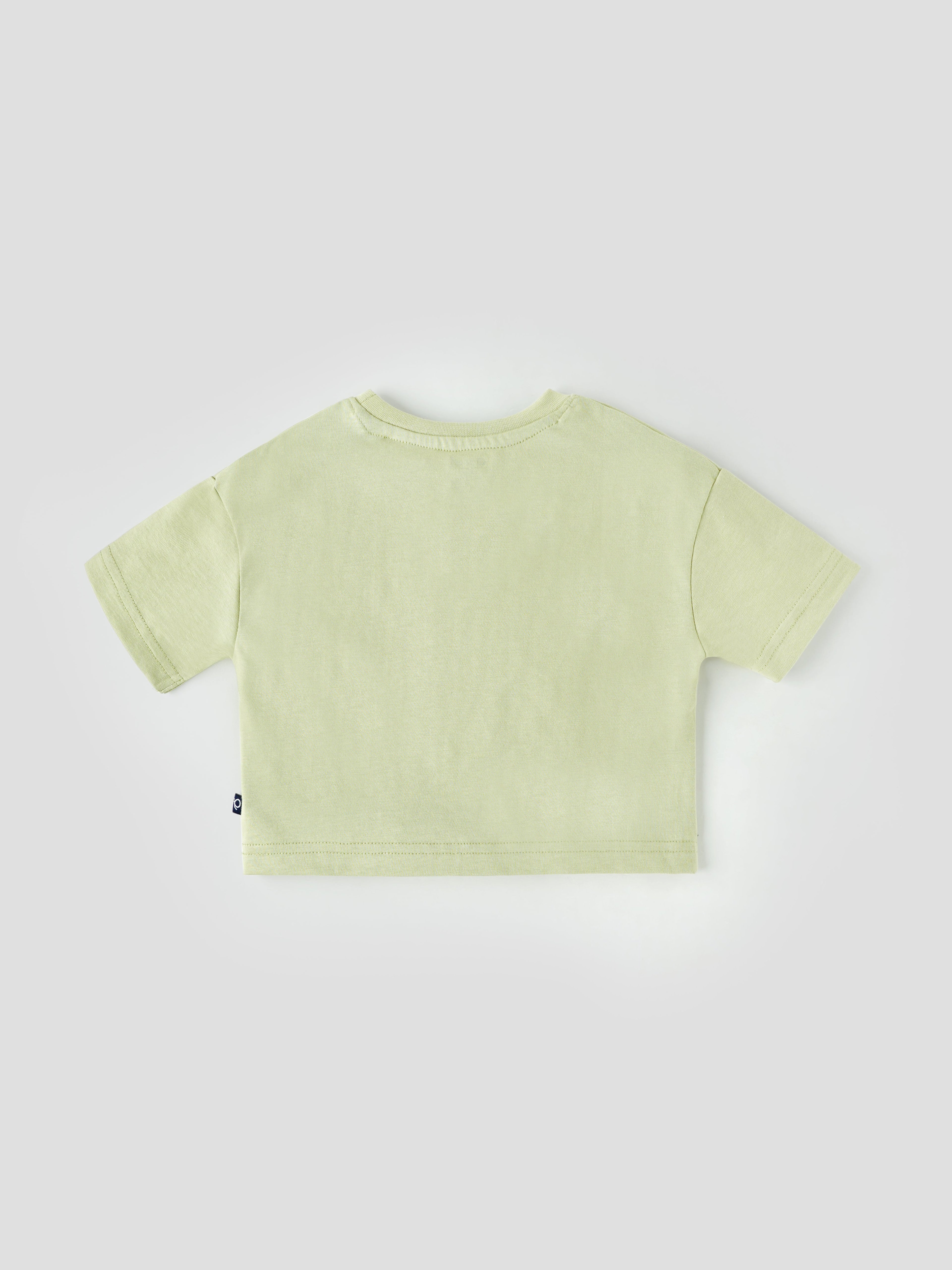 Popees Comfy & Stylish Chest Printed T-shirt (1-6 Years) for Girls