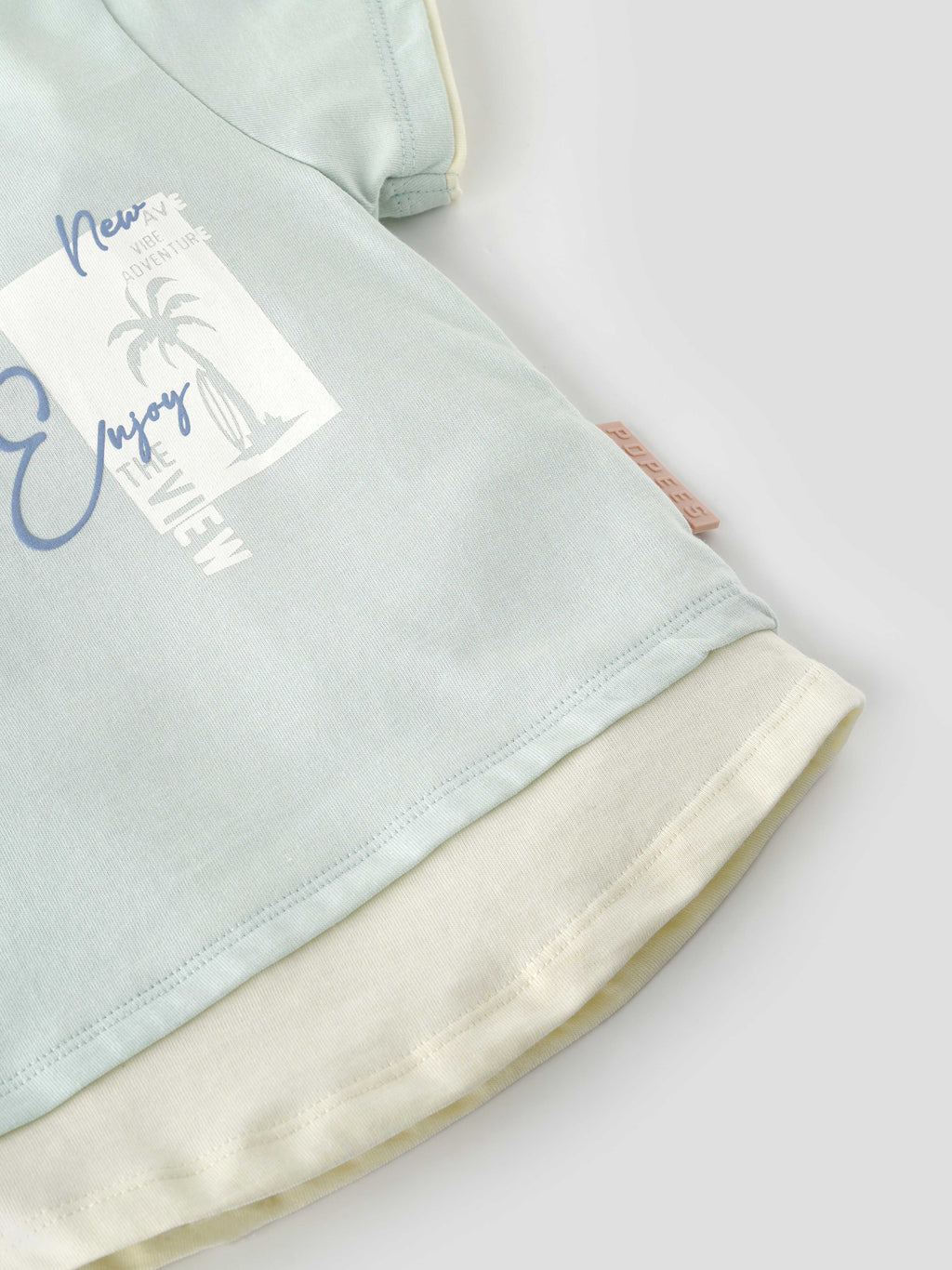 Popees Stylish Mock Layered Chest Printed T-Shirt (1-8 Years) for Boys