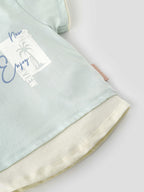 Popees Stylish Mock Layered Chest Printed T-Shirt (1-8 Years) for Boys