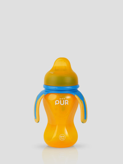 Multi Grasp Drinking Cup With Feeding Sipper Bottle for Babies -250ml