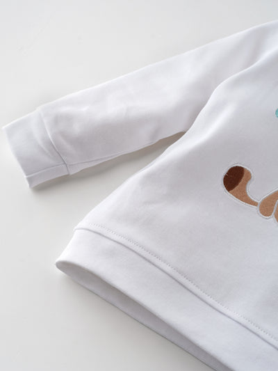 Embroidered Sweat Shirt for Boy