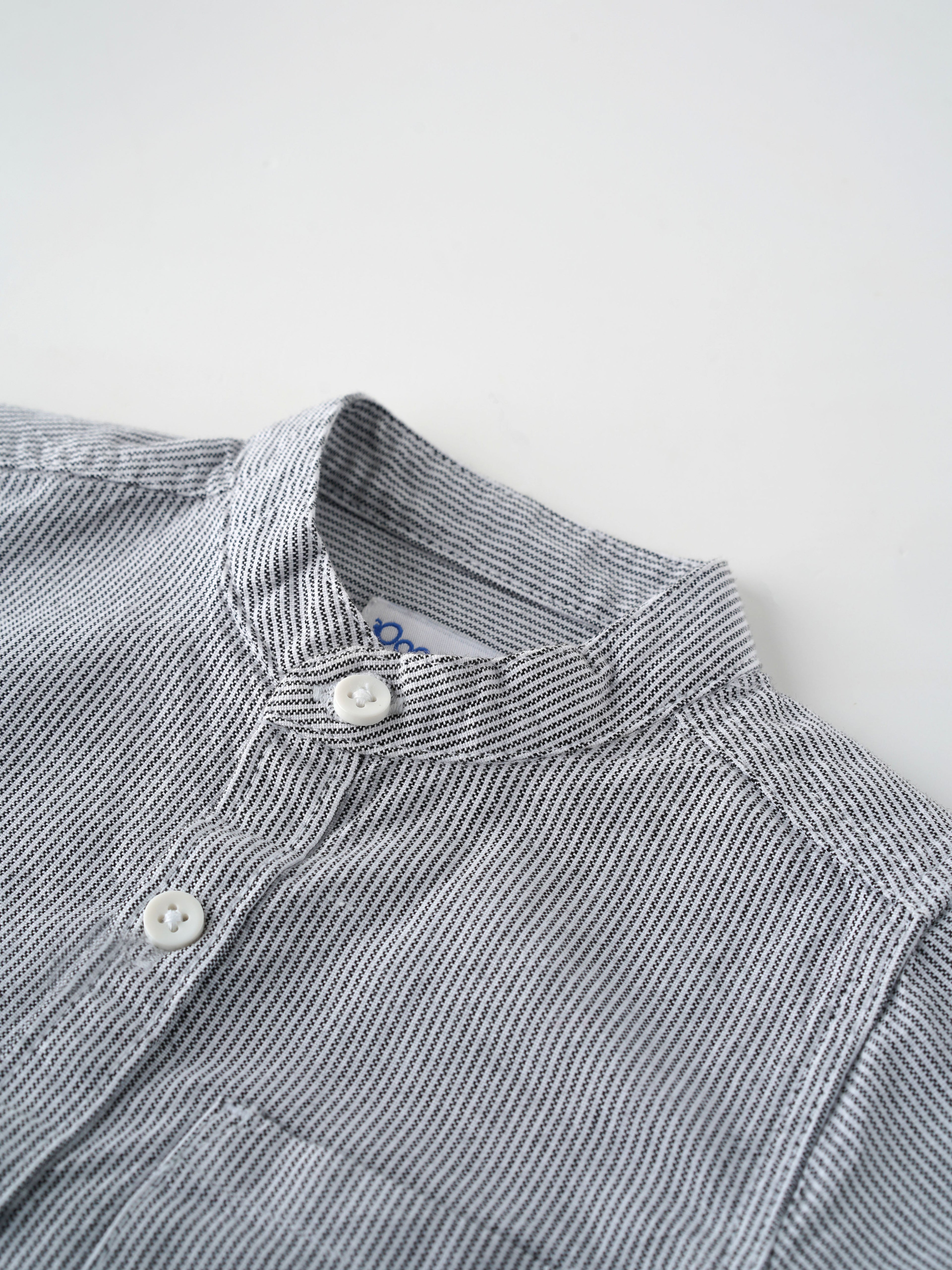 Popees Mandarin Collar Half Sleeve Shirt (1–8 Years) for Boys