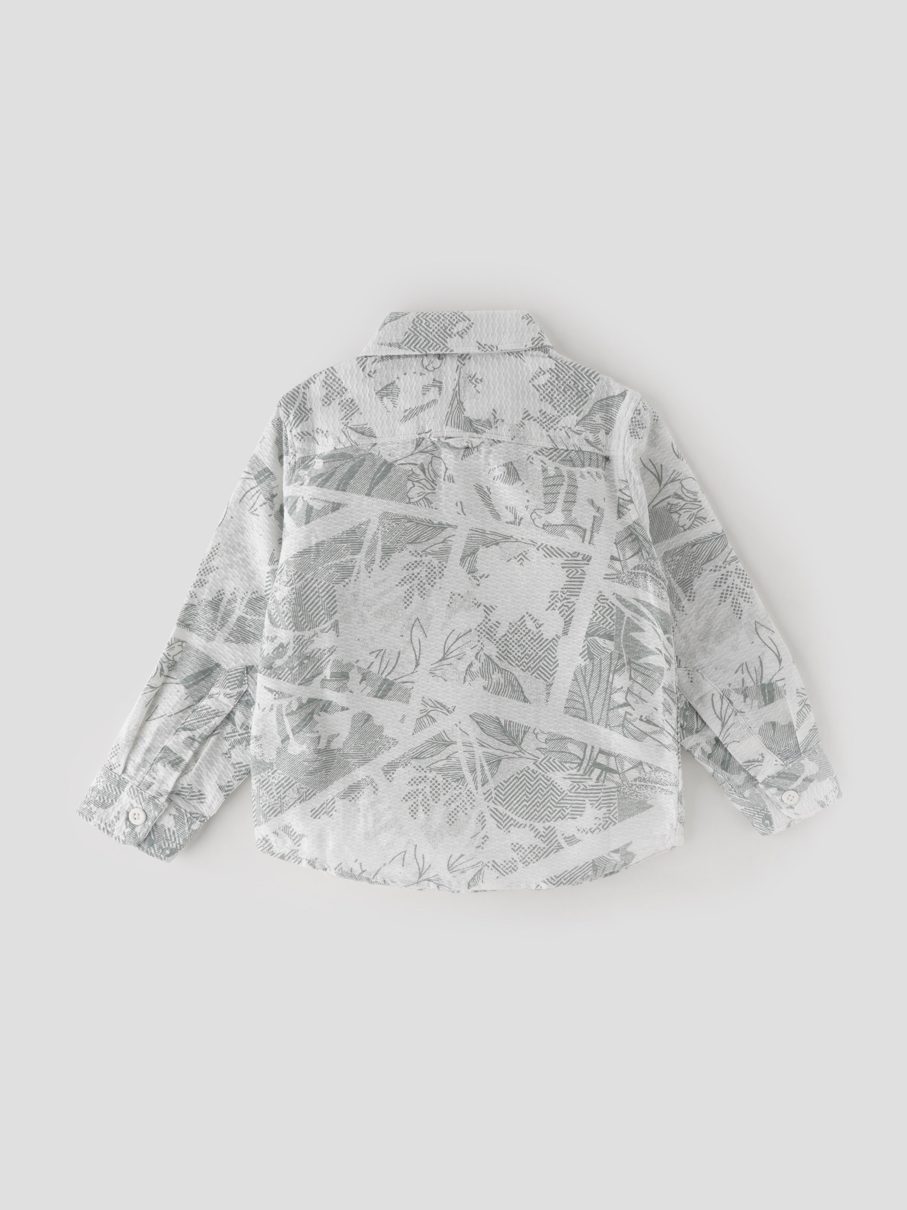 Popees Adorable Full Sleeve Printed Shirt (1-8 Years) for Boys