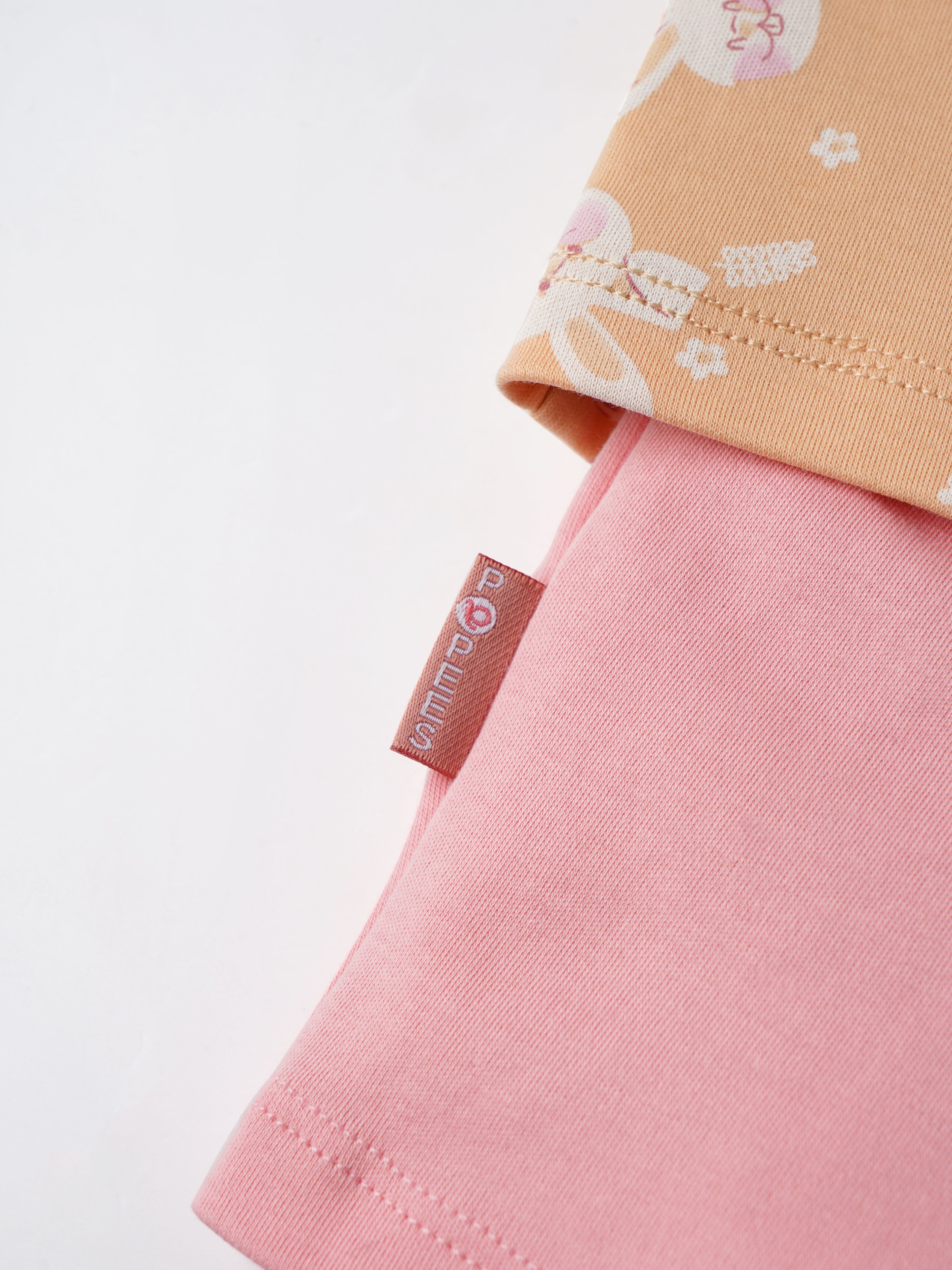 Popees Cotton Coordinated Set for Baby Girls (0–9 Months) – Comfy & Cute Outfit