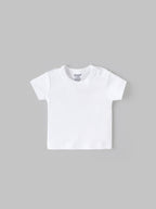 Popees Baby Boys Short Sleeve Dungaree with T Shirt| Red| 0-9 Months