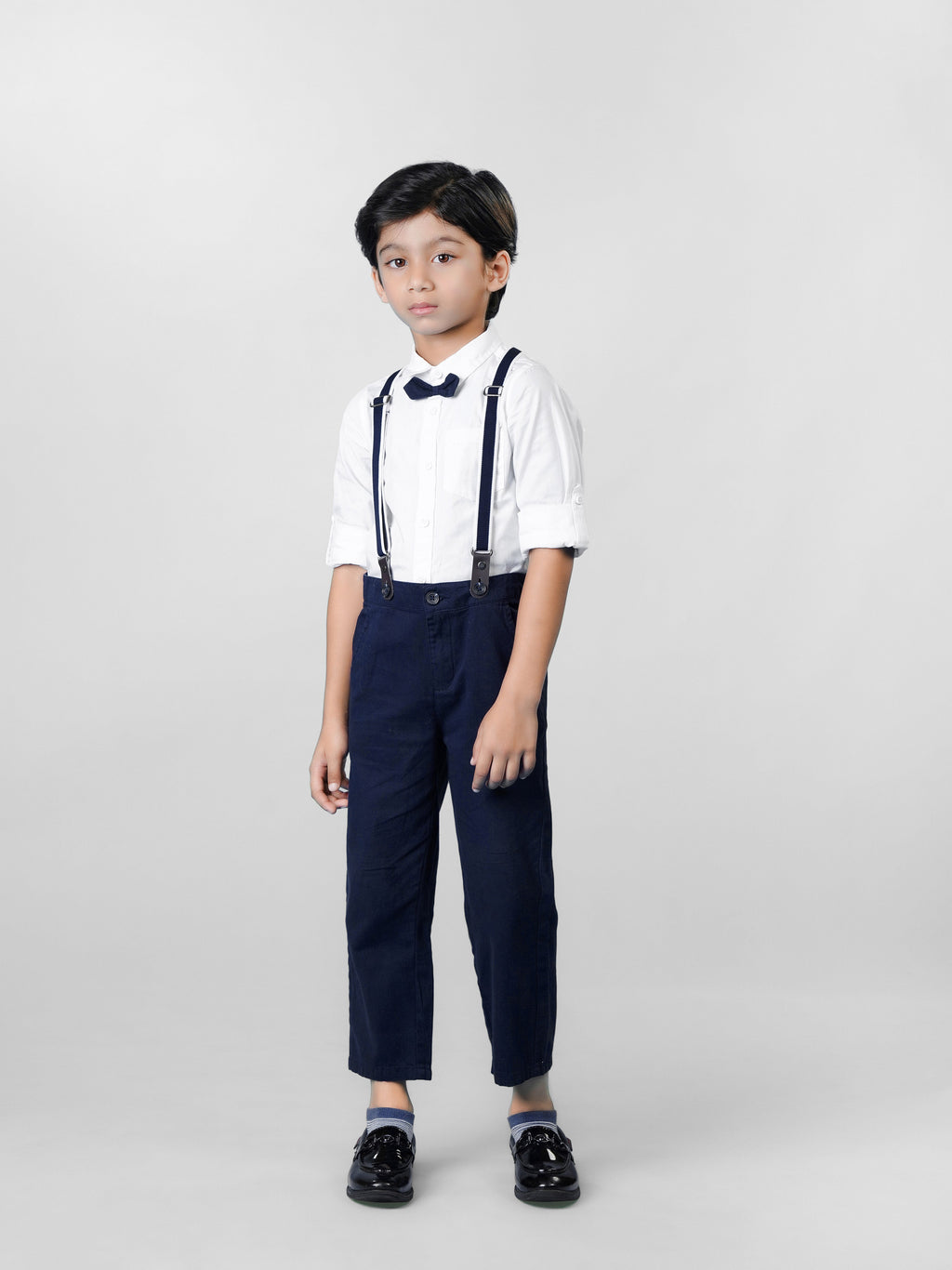 Popees Full-Sleeve Party Wear Co-ord Set for Boys (1–8 Years) – Made with Soft, Cotton-Rich Fabric