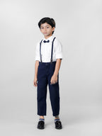 Popees Full-Sleeve Party Wear Co-ord Set for Boys (1–8 Years) – Made with Soft, Cotton-Rich Fabric