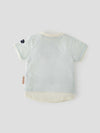 Stylish Mock Layered Chest Printed  T-Shirt for Boys