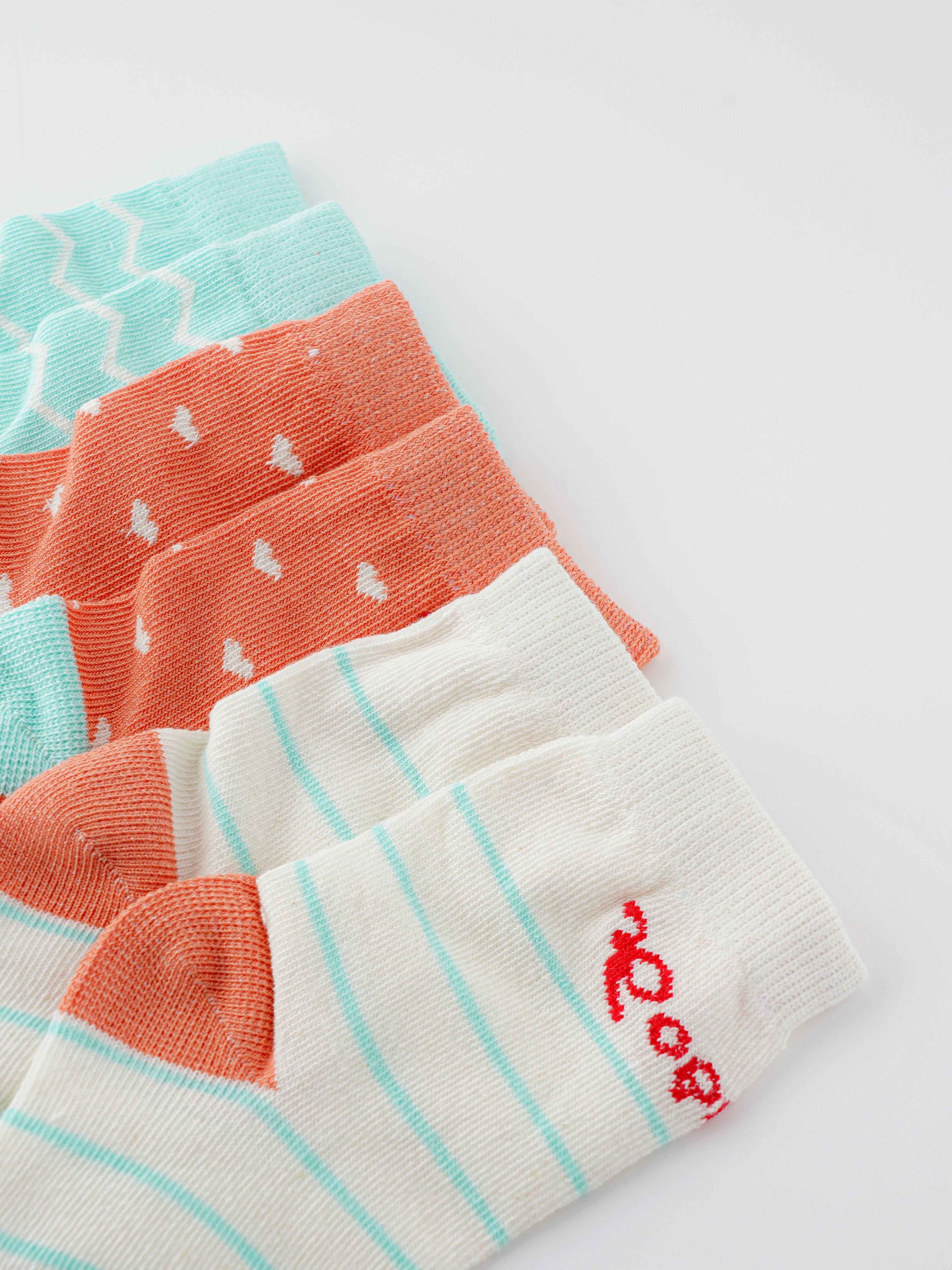 Popees Trendy & Comfy Socks (6M-4Y) for Girls - Pack of 3