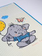 Air Filled Tummy Time Sheet - Bubble Mat (Color and print may vary depending on availability)
