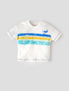 Trendy & Comfy Chest Printed T Shirt With Decorative Blind Stich for Boys