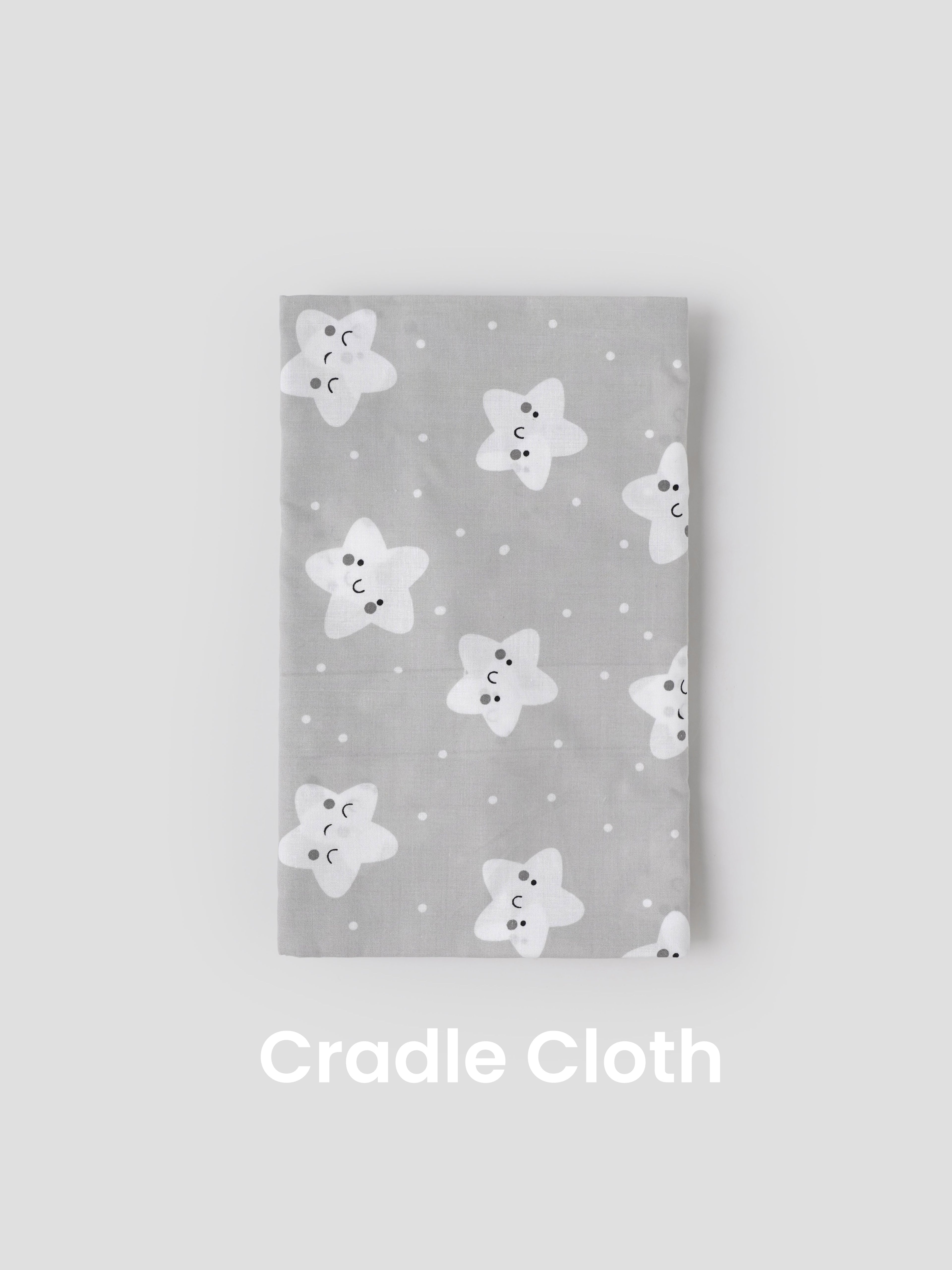 Popees Cradle Mattress Set Accessories for Newborn Babies