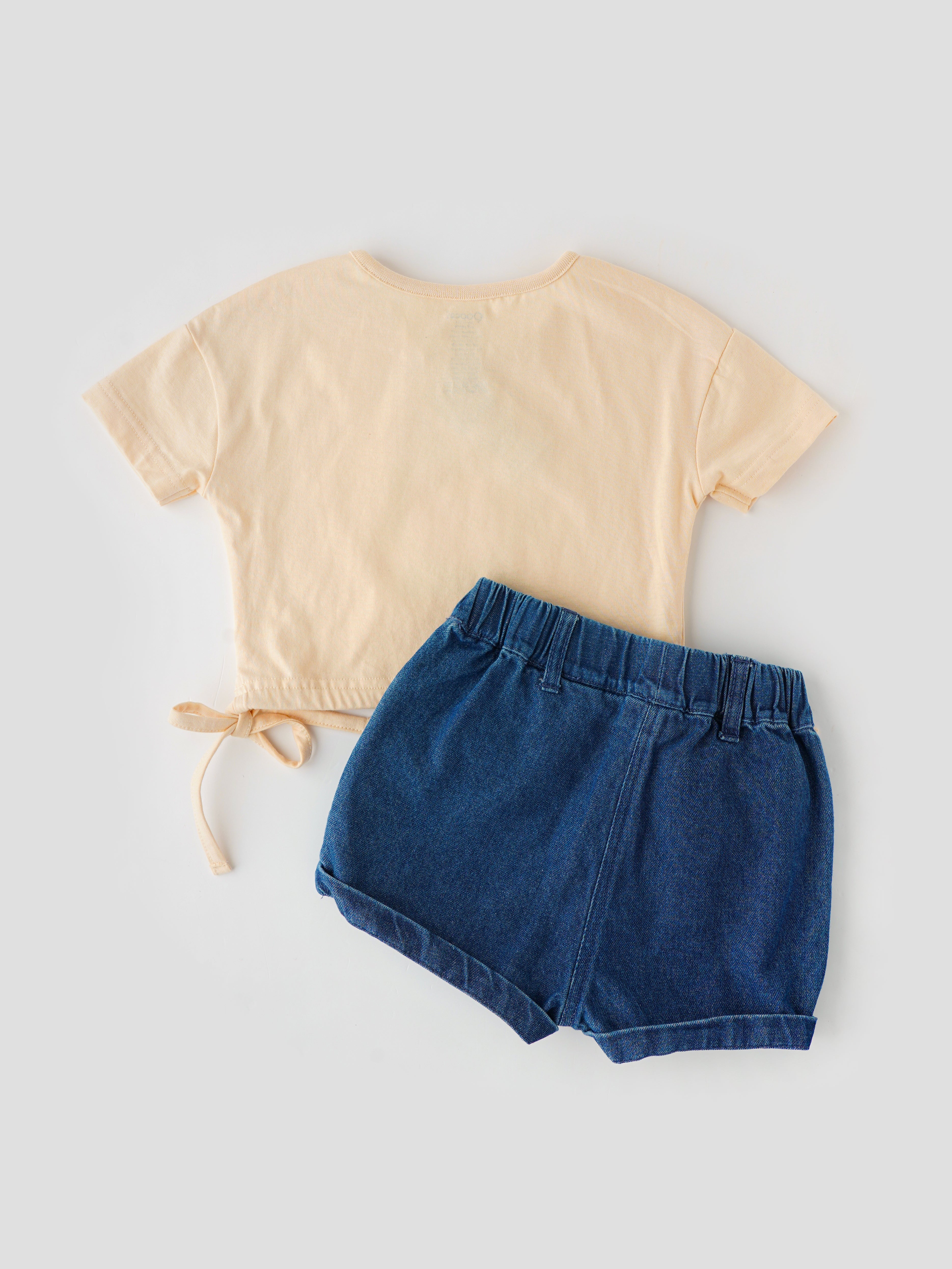 Popees Stylish Co-ord Set (1–8 Years) Perfect Outfit for Little Girls