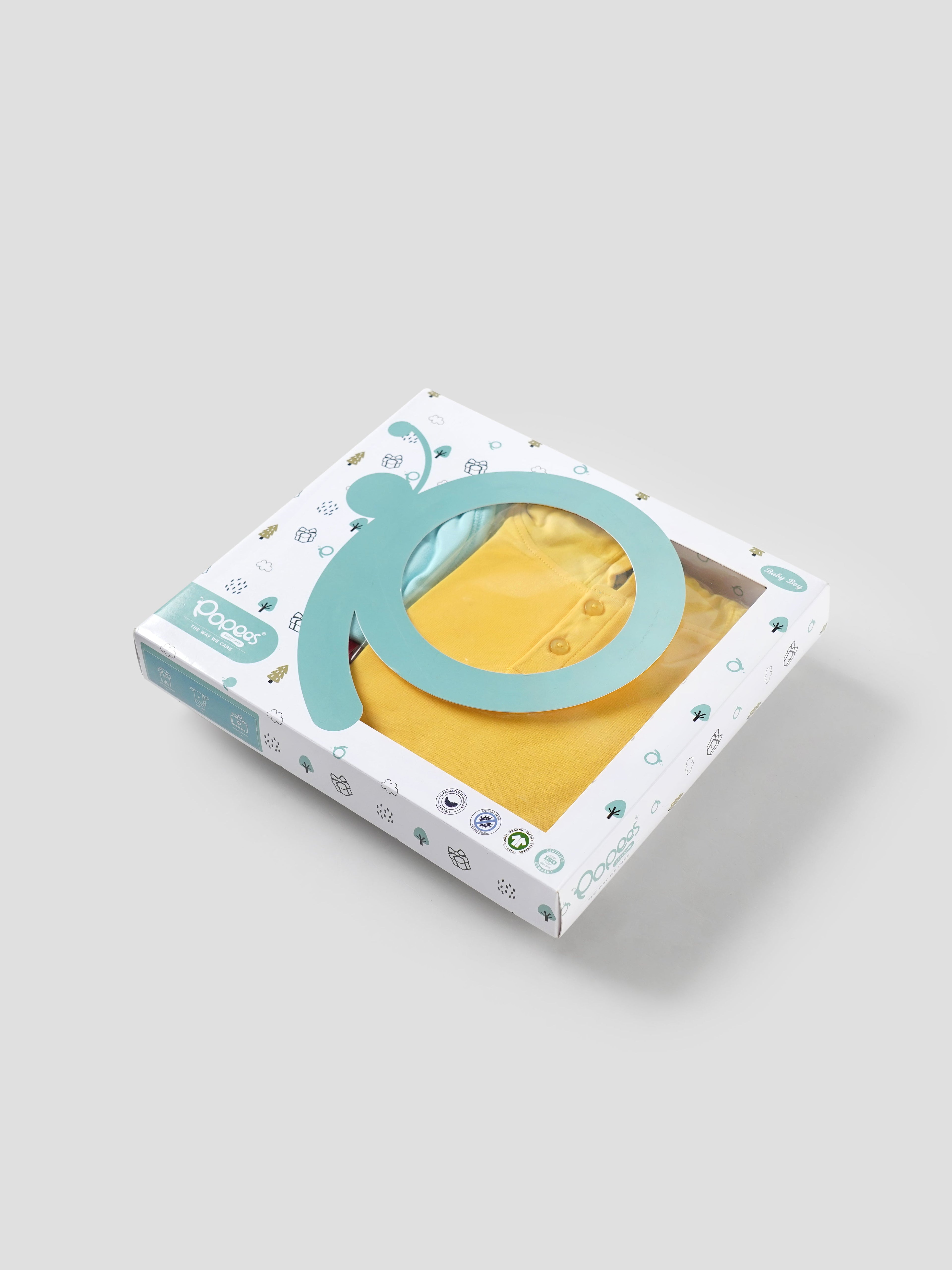 Popees Baby Gift Set (1-2 Years) for Boys (color may vary depends on availability)