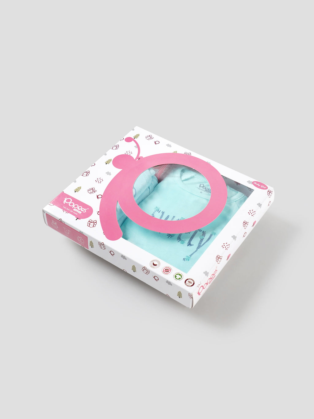 Popees Baby Gift Set (1-2 Years) for Girls (color may vary depends on availability)