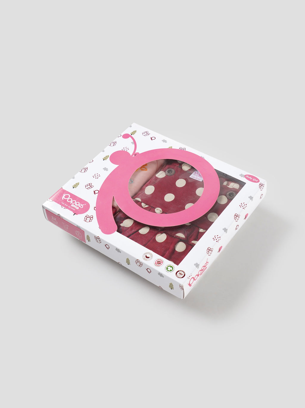 Popees Baby Gift Set (1-2 Years) for Girls (color may vary depends on availability)