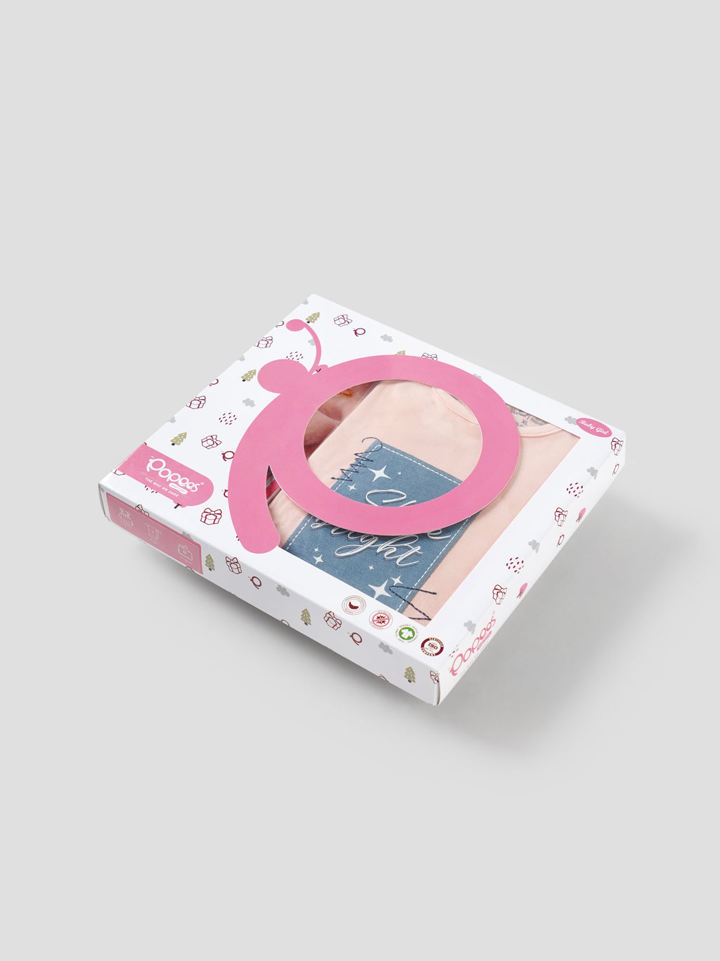 Popees Baby Gift Set (1-2 Years) for Girls (color may vary depends on availability)