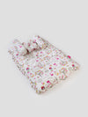 Popees Floral Printed & Soft Mattress for Babies