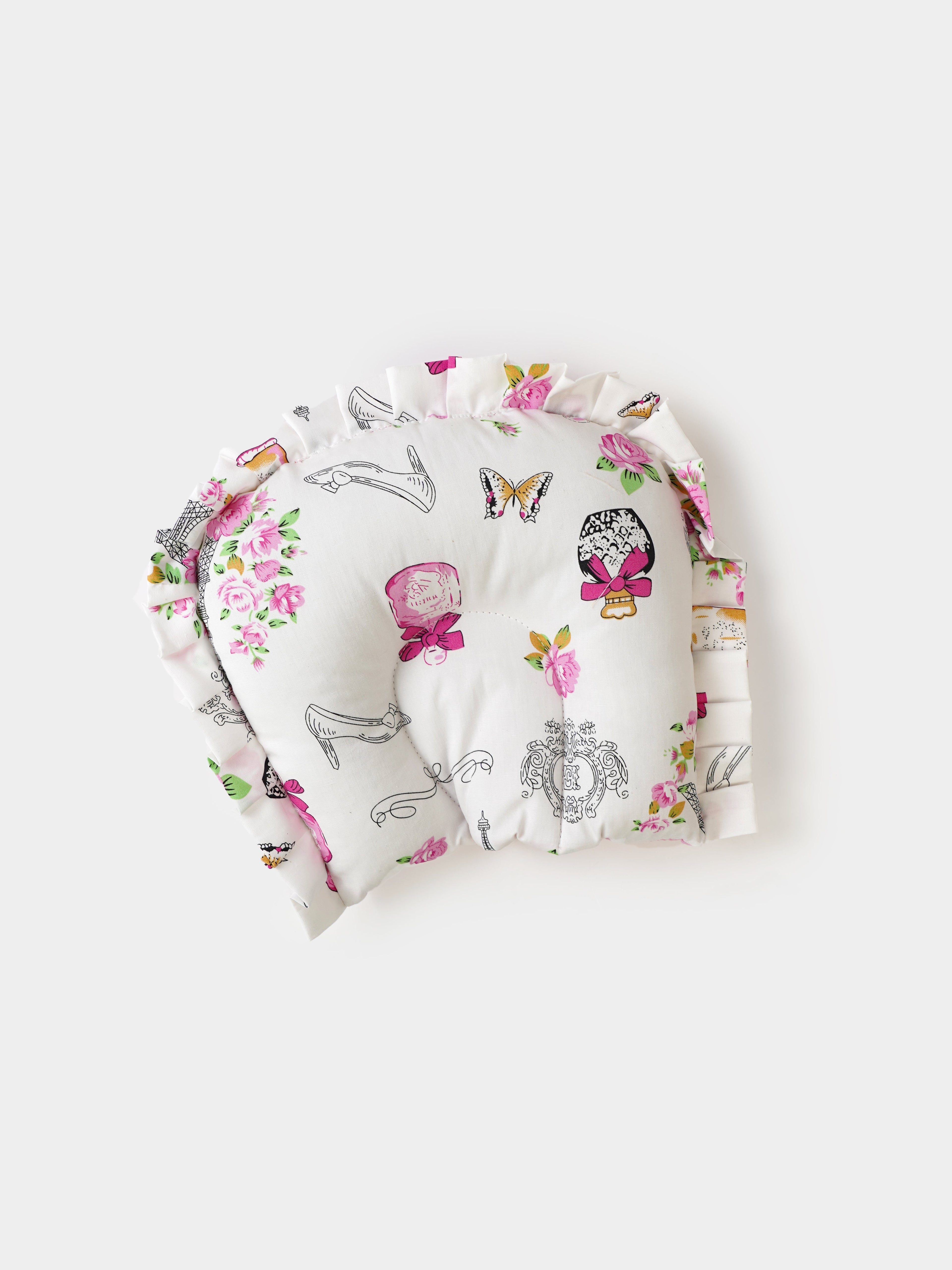 Popees Floral Printed & Soft Mattress for Babies (color and design may vary depending on availability)