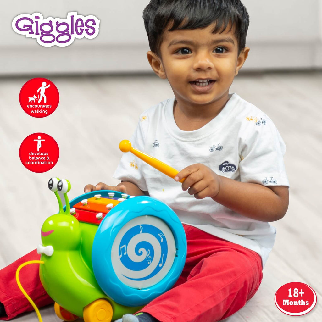 Cute Musical Snail for Kids