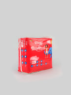 Popees Premium Pant Style Diaper - 24 PCS, Extra Soft, Breathable, Super Absorbent, Double Leakage Barrier with Elastic Waist